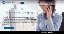 Desktop Screenshot of nordiccall.dk